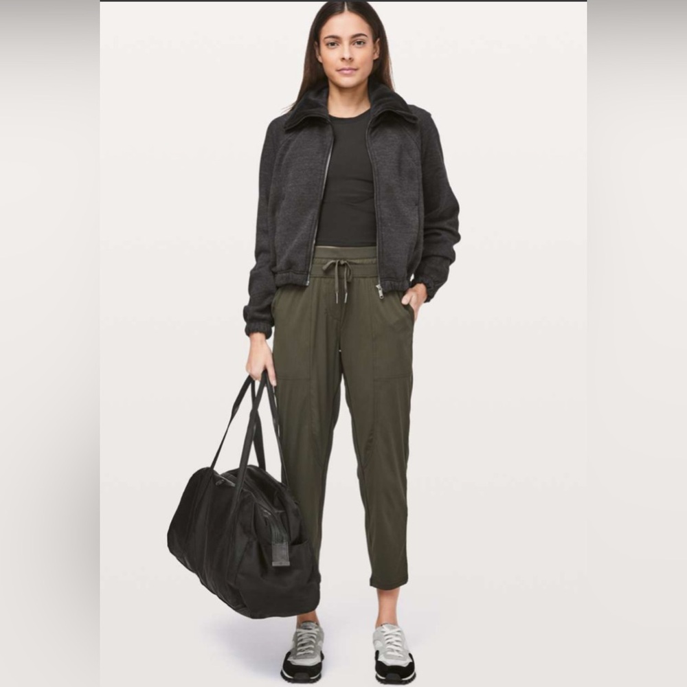 lululemon Olive Studio Cropped Pants
